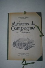 Maisons de campagne en briques (Benoit Lévy) 32 planches + 18 planches diverses