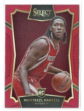MONTREZL HARRELL 2015-16 Panini Select #97 Red Prizm /149 Rookie Card RC