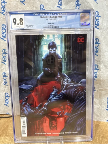 Detective Comics #994B Vol 3 Comic Book CGC 9.8 - Variant Graded Comic New Slab