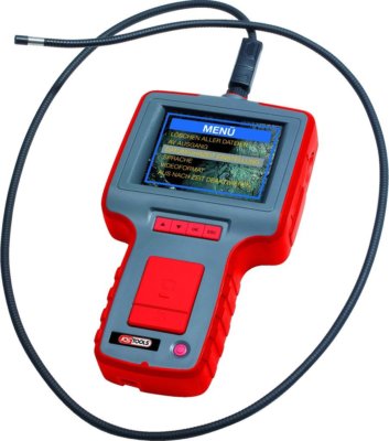 KS TOOLS BASICplus Videoskop-Satz, 5-tlg., Sonde 0° 550.5410 halbstarr Ø5,5mm