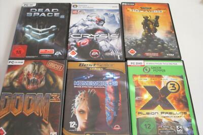 6 ego shooter dead space 2,fire warrior,cryssis, albion prelude x3 doom3#LB293MJ