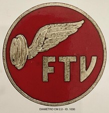 VICENZA FERROVIE E TRAMVIE VICENTINE DISTINTIVO PER DIPENDENTI AZIENDA TRASPORTI