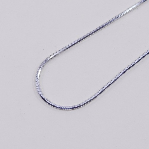 1mm, Vintage sterling silver square 