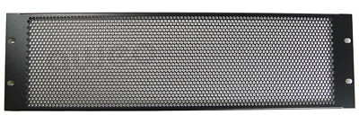 Adam Hall 87223 VR 3U Lütungs Rackblende 19 Zoll Rack Blende 3HE Rack Lüftung 19