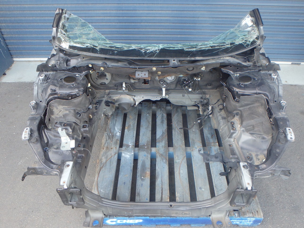 Mitsubishi Lancer Evo X Evolution CZ4A Bare Front Half Cut Chassis 3