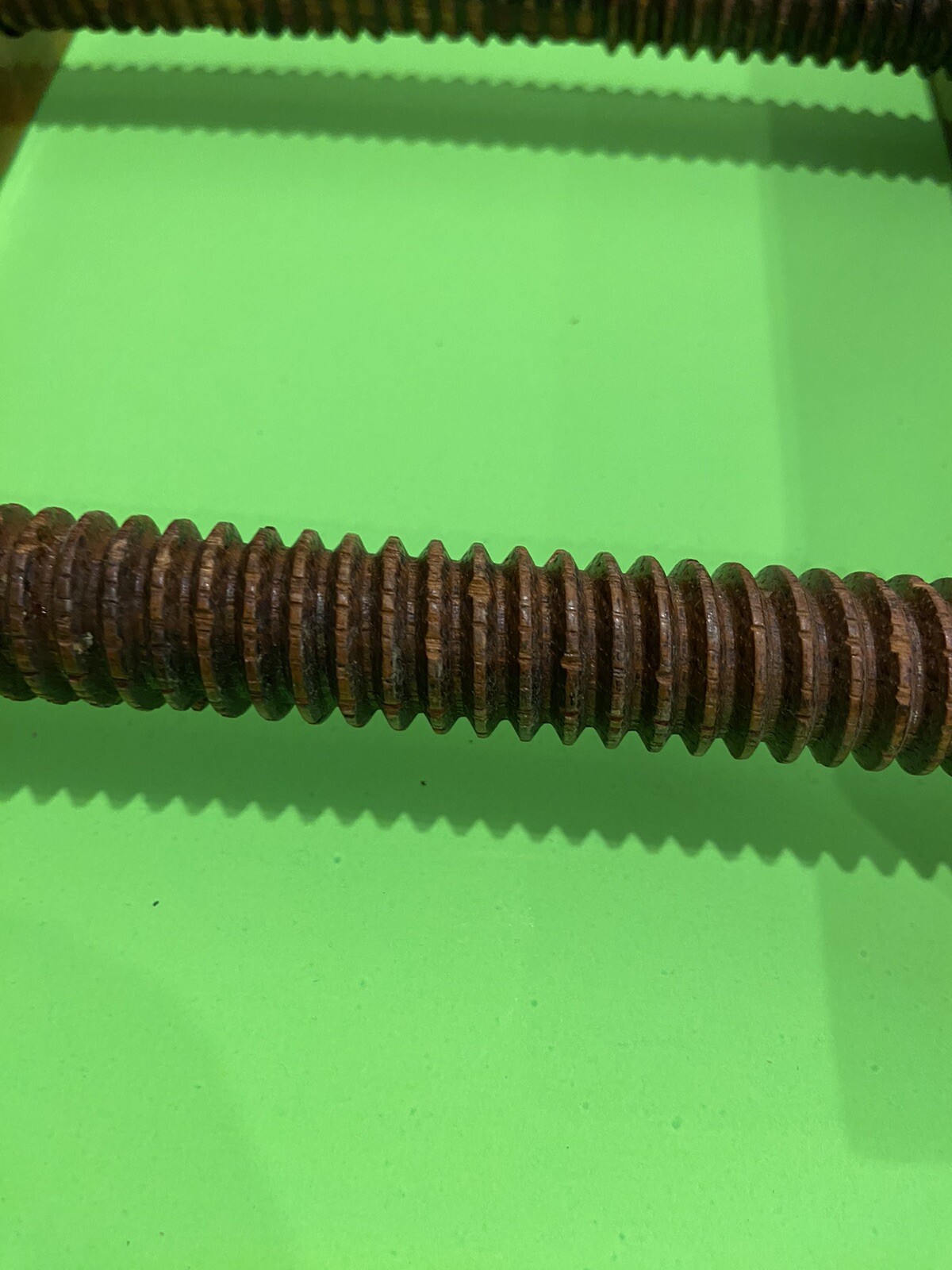 Antique Wooden Hand Screw Wood Clamp Tool Woodworking Primitive Cabin