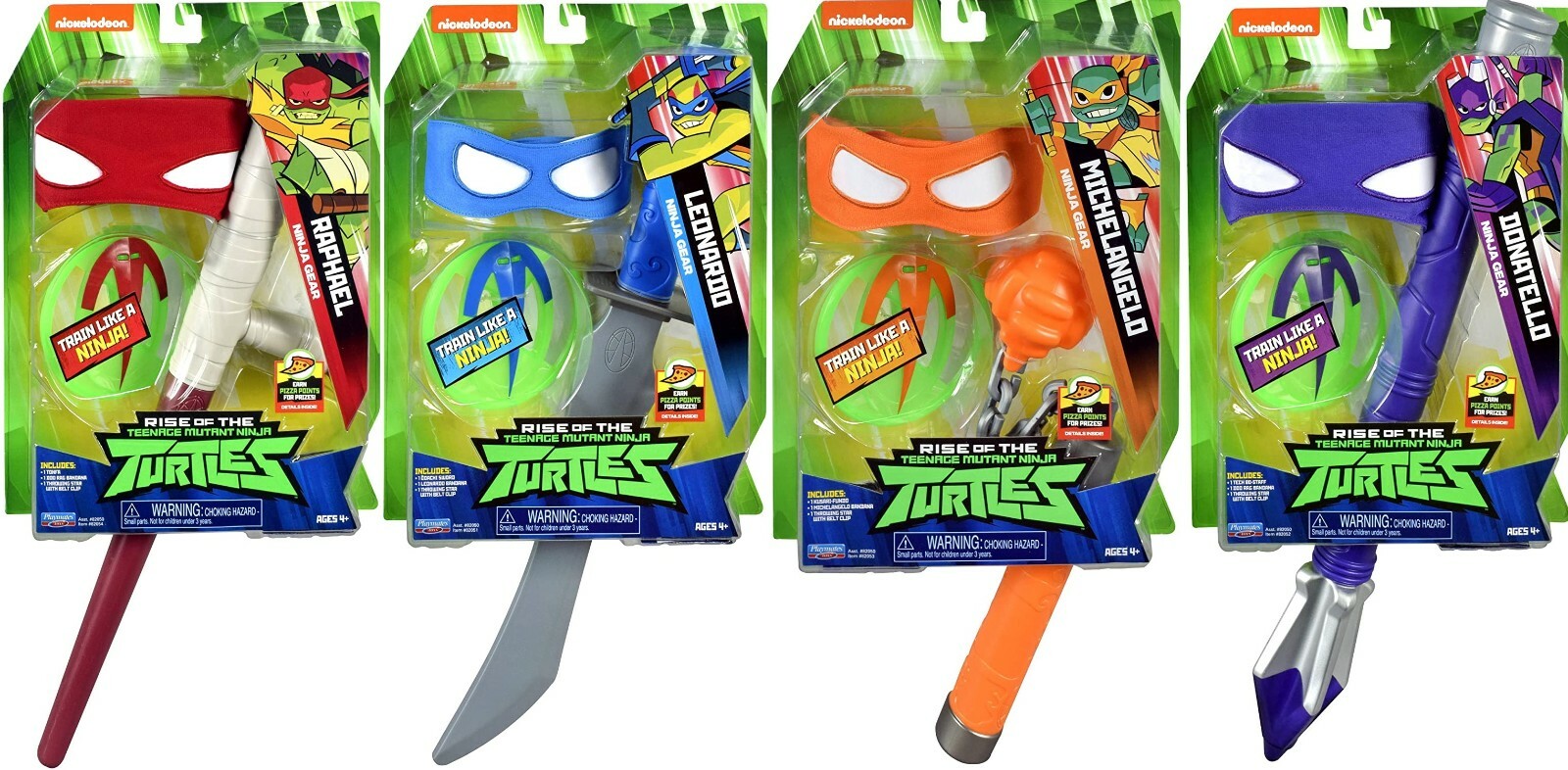 Playmates TMNT Tortugas Ninja Disfraz De Equipamiento Selección De Armas