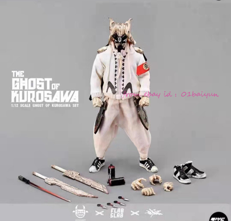 DEVILTOYS GHOST OF KUROSAWA 白　1/12フィギュア Devil Toys 1/12 The Ghost Of Kurosawa White Ver.Action