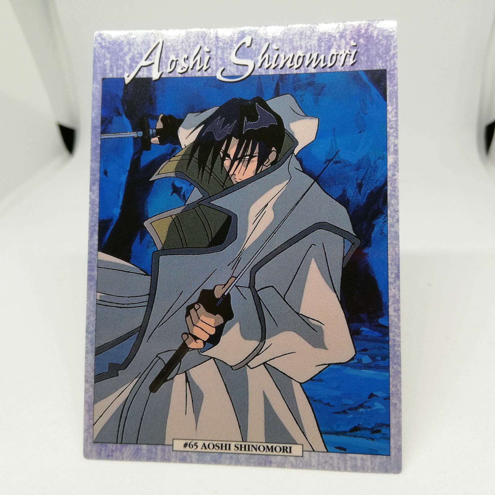 69 Shinomori Aoshi Rurouni Kenshin Samurai X Card DASS Masters Anime MAGAZIN