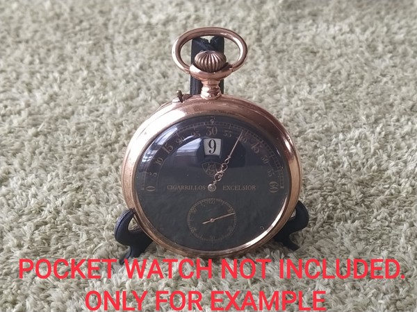 DISPLAY STAND SUPPORT POCKET WATCH REPEATER AUTOMATON JUMP HOUR AUTOMAT PENDULE