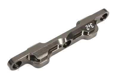 RC Model CNC Machined Rear Arm Mount C For Team Associated DR10 Drag Race Car - Blue Aluminum Part