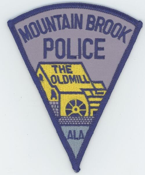 ALABAMA AL MOUNTAIN BROOK POLICÍA BONITO PARCHE HOMBRO SHERIFF