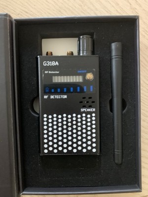 G318A Anti-Spy RF Signal Bug Detector Hidden Camera Laser Lens GSM Finder