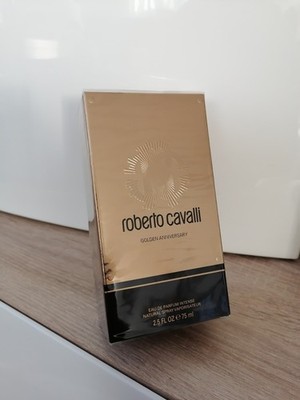 Roberto Cavalli Golden Anniversary Intense Eau De Parfum 75ml Neu