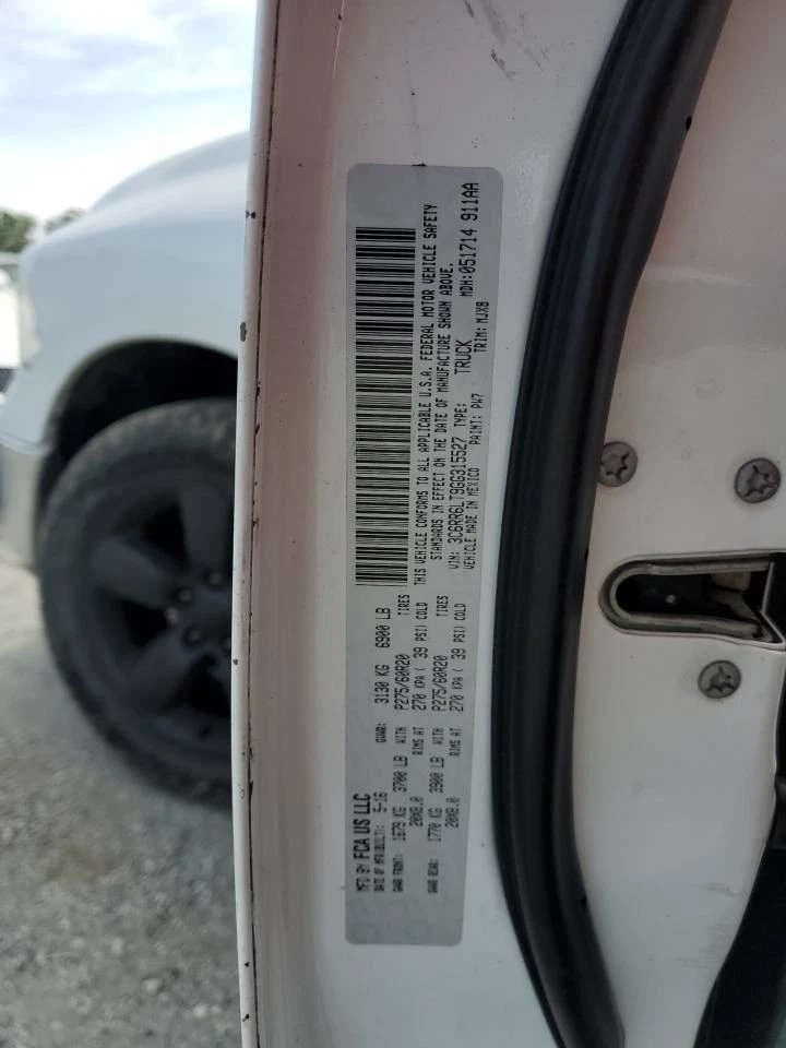 Passenger Air Bag Classic Style 5 Lug Wheel Fits 14-24 DODGE 1500 PICKUP 4829044 Foto 2 de 4