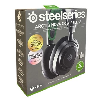 SteelSeries-Arctis Nova 7X Wireless Gaming Headset for Xbox Series X|S, Xbox One