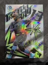 2026 Bowman Baseball Junior Caminero Patchwork SP Case Hit Tampa Bay Rays