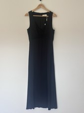 Zimmermann BNWT Empire Waist Ruched Bodice Sleeveless Midi Dress Size 14