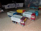 Vintage Hot Wheels Semi Truck Lot Ford Stake Bed Crash Barrier BlackWall Minty