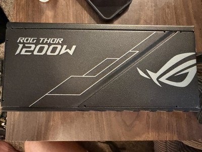 ASUS ROG-THOR-1200P Power Supply 80+ Platinum, 1200W, Fully Modular