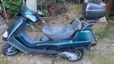 Piaggio Hexagon 180, blau-grün metallic - Bild 1 von 4