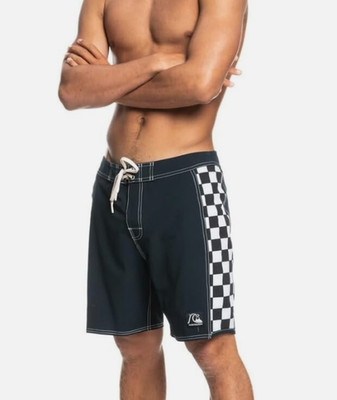 Quiksilver Original Arch 18'' Boardshorts Black/White Swim Trunks Sizes 32-40