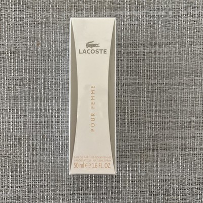 Lacoste Pour Femme Eau de Parfum Spray 1.6 FL. OZ. (50 ml) - NEW/Sealed Box.