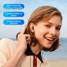 Inline Remote and Mic Equipped Type C Earbuds for Android Compatibility