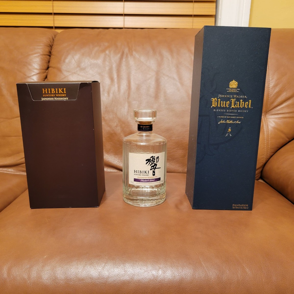 サントリー響JAPANESE HARMONEY Mater‘sSelect Hibiki Harmony / Suntory Master's Select / Johnnie Walker Blue