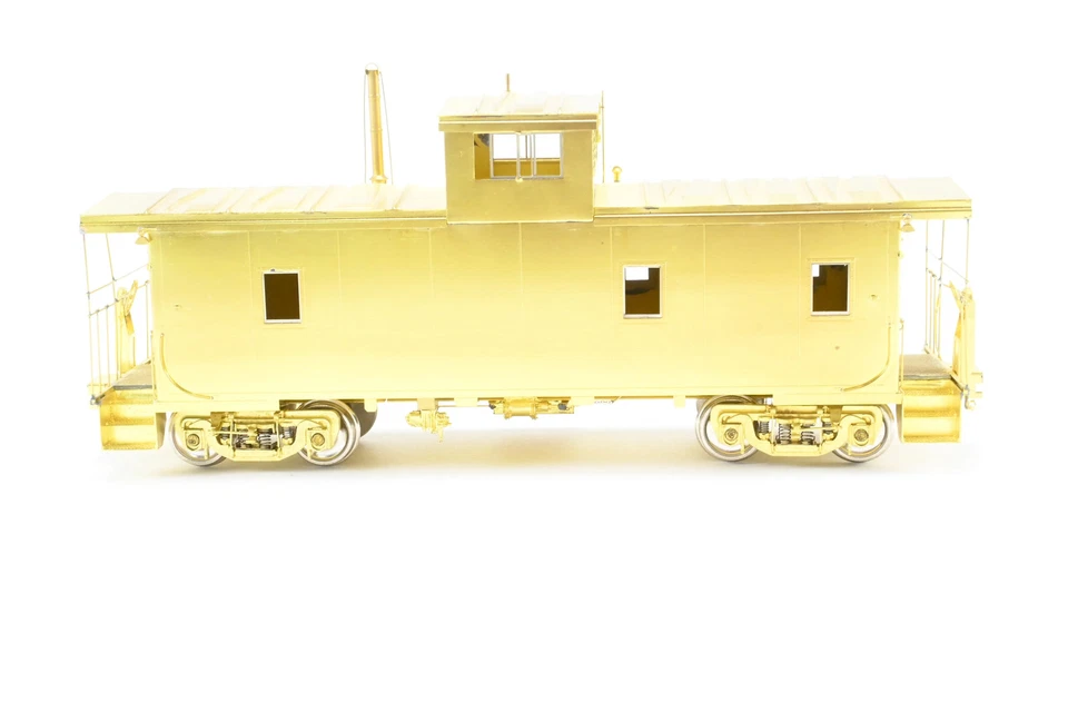 O Brass OMI Overland Models UP Union Pacific CA-10 Caboose Welded Body GSI Truck - Image 3 of 4