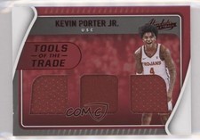 2022 Chronicles Draft Picks Absolute Tools of the Trade Red Kevin Porter Jr y8h
