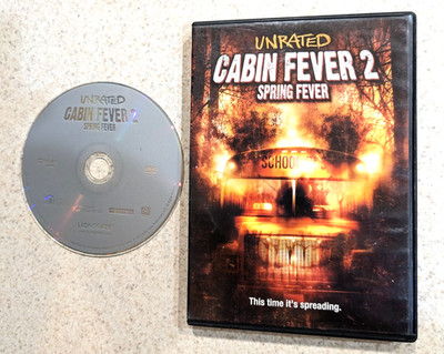 Cabin Fever 2: Spring Fever Unrated OOP DVD Horror Halloween Scary Tested