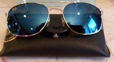 Ray Ban RB3654, 003/55, Silver Frame with Blue flash lens, 60-18mm