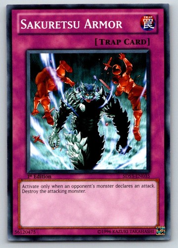 Sakuretsu Armor [1st Edition] 5DS3-EN035 card