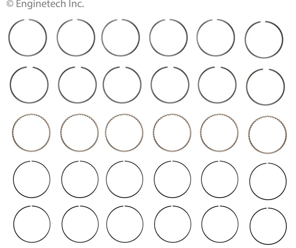 Kit de pistón para Select 97-08 Ford Mercury Modelos K3036(6)P100 Foto 3 de 4