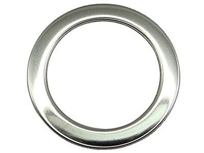 BRIGHTZ Stainless Steel Key Cylinder Ring in Satin Silver for Atrai Wagon