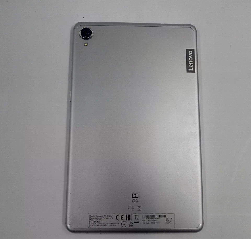 Tablet Lenovo Tab M8 32 GB 3 GB RAM 8" Wi-Fi Android grigio TB-8705F MARCHE - Immagine 2 di 4