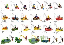 Playmobil * Angler Fischer * Mann Frau Kind * mit / ohne kleinem Boot * Auswahl