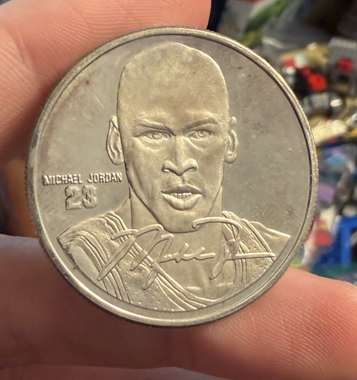 Michael Jordan Highland Mint 1oz .999 Silver Upper Deck Hardcourt