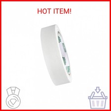 BookGuard 1 Inch Premium Bookbinding Repair Cloth Tape, 15 Yard Roll, White