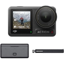 Image of DJI Osmo Action 4 Adventure Combo 4K Ultra HD Action Camera - Black