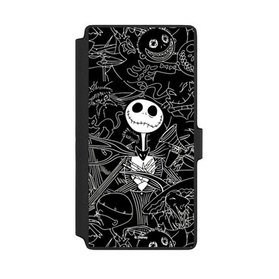 Klapphülle für Samsung Galaxy S22 Ultra Disney Halloween Nightmare Before Christ