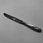 International Prelude Modern Hollow Knife Sterling Handle Stainless Blade