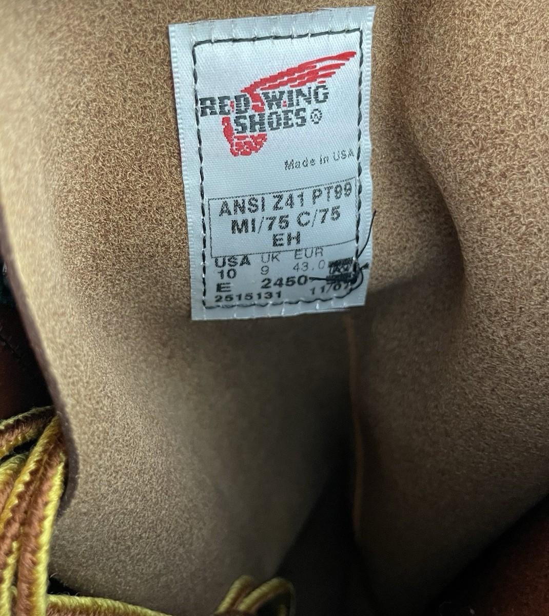 Red Wing 2450 Lineman 16
