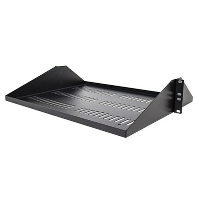 StarTech 2U 19 Zoll Fachboden für Rack - Perforierte, freitragende rack ablage m