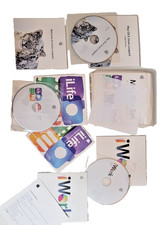 Apple Mac Software Disc Bundle   Mac OS X Snow Leopard, iLife, iWork   Original