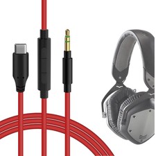 Geekria Type-C Audio Cable with Mic for V-MODA CrossfadeLP Crossfade2 XS V-80