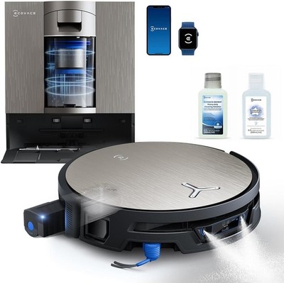 NEW - ECOVACS DEEBOT X12S OMNICYCLONE Robot Vacuum & Mop with OZMO Roller 3.0