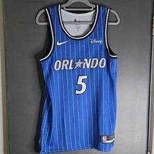 Nike Orlando Magic Banchero 5 Icon Jersey Blue Men's Dri-Fit 44 Official NBA
