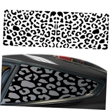 Car Side Window Leopard Cheetah Decals, Universal for SUV Sedan Trucks, Matte